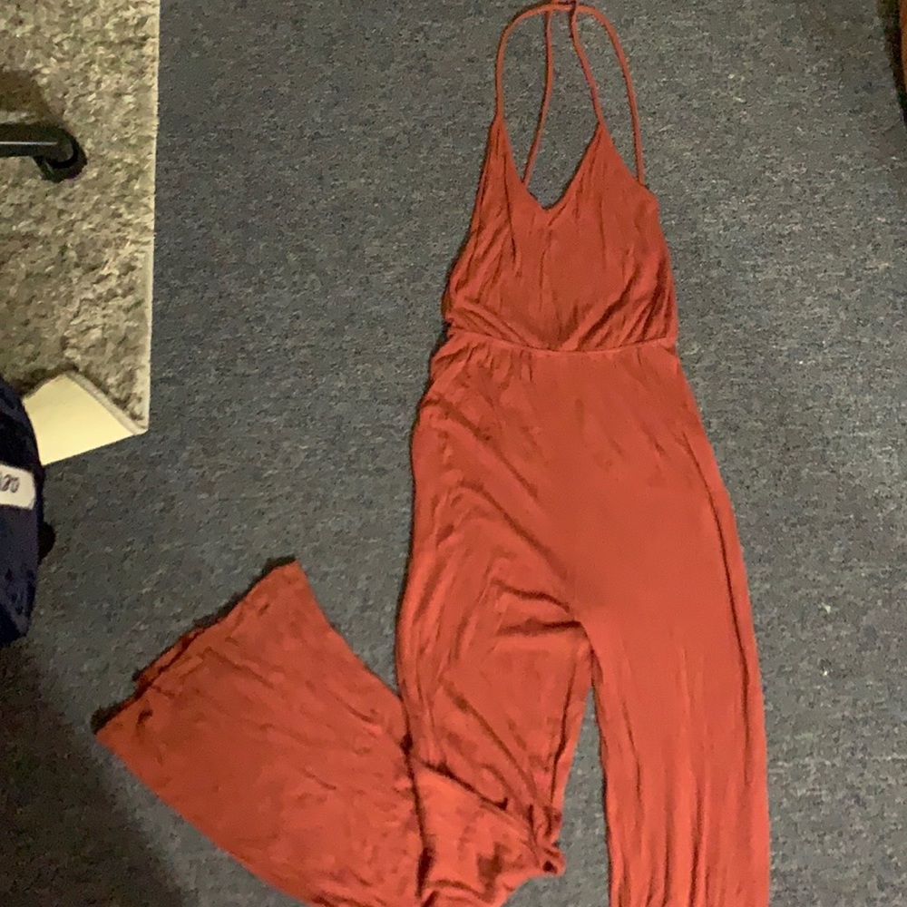Long jumpsuit stringy